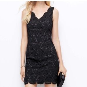 Ann Taylor Lace Mini Dress